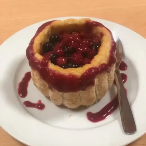 charlotte aux fruits rouges